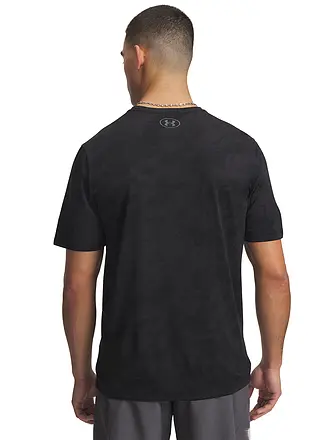 UNDER ARMOUR | T-shirt de fitness pour homme UA TechTM Vent Jacquard | schwarz